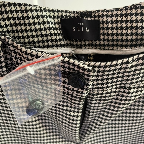 WHBM Houndstooth Suiting Slim Pants - 0L - Picture 7 of 8